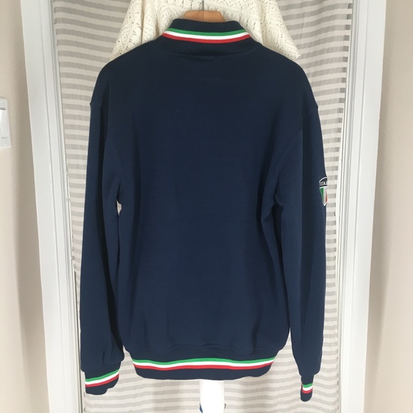 Naqi Italia Zip Up Sweater size Large - Picture 6 of 6